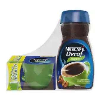Sam's Club Café soluble descafeinado nescafé decaf 300g + taza verde oferta