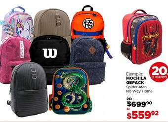 DelSol Mochila gepack oferta