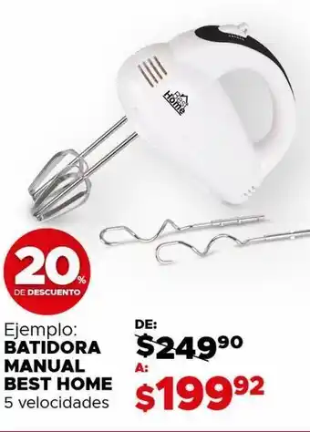 DelSol Batidora manual best home oferta