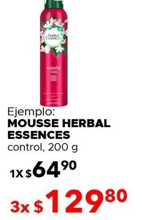 Mousse herbal essences 200g