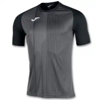 Joma Camiseta manga corta hombre tiger gris negro oferta