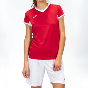 Joma Camiseta manga corta mujer championship iv rojo blanco oferta