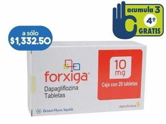 Farmacia San Pablo Forxiga tab 10mg caj c/28 oferta