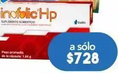 Farmacia San Pablo Inofolic hp cap 1.64gr caj c/60 oferta