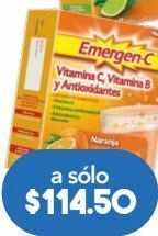 Emergen c polvo naranja c/10sob
