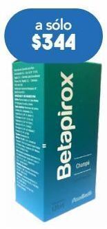 Farmacia San Pablo Betapirox shampoo btl c/120 ml oferta