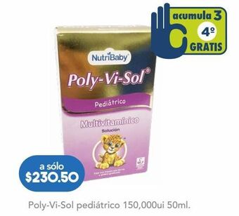Farmacia San Pablo Polyvisol ped sol 150000ui gto c/50ml oferta