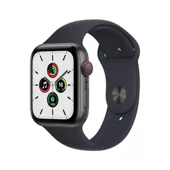 MacStore Apple watch mkrr3lz/a se gps - cellular aluminio gris espacial 44 mm correa deportiva azul medianoche oferta