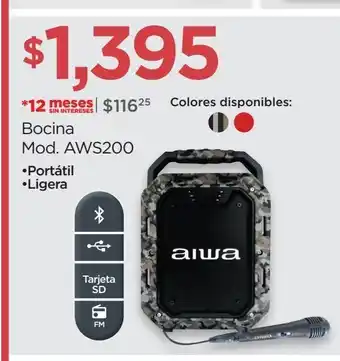 Chedraui Bocina oferta