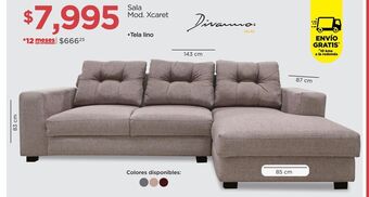 Chedraui Sala mod. xcaret oferta