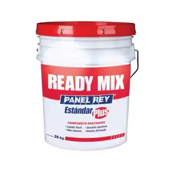 Panel rey, compuesto ready mix 28 kg, cubeta