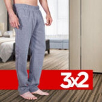 Waldos Pants de felpa para caballero color gris medio ¡3x2! oferta