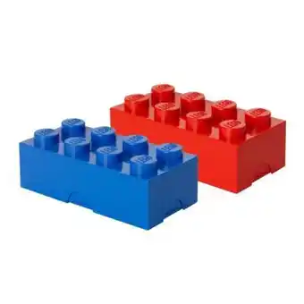 Set de cajas de almacenamiento lego storage case 2 piezas