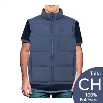 Sam's Club Chaleco capitonado para caballero modern amusement tall ch azul marino oferta