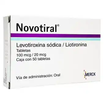Novotiral 100 mcg/20 mcg con 50 tabletas