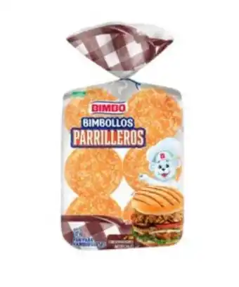 Bollos parrillero bimbo