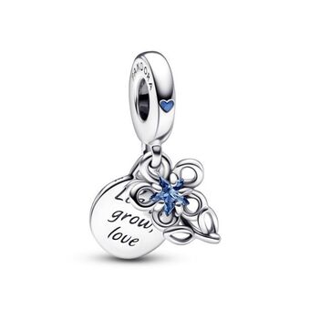 Pandora Charm colgante doble flor floreciendo oferta