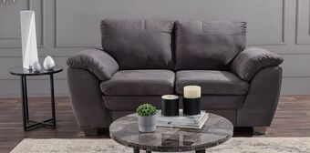 Muebles Dico Love seat ruzz pl gris oxford oferta