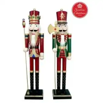 Chapur Pareja de cascanueces 106.5 cm santini christmas oferta