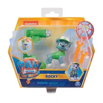 Paw patrol: la película figura coleccionable rocky 6060427