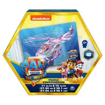 Juguetrón Spin master rompecabezas paw patrol movie skye 6062722 oferta
