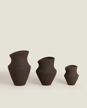 ZARA HOME Jarrón forma irregular oferta