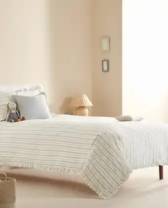 ZARA HOME Funda nórdica rayas oferta