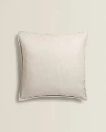 ZARA HOME Funda de cojín lino oferta