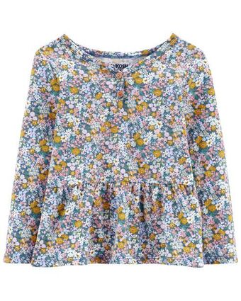Carter's Blusa peplum floral oshkosh b'gosh oferta