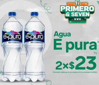 7-eleven Agua E Pura oferta