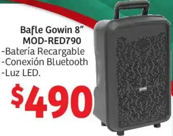 Soriana Híper Bafle Gowin 8" MOD-RED790 oferta