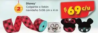 Bodega Aurrerá Disney Colgante o Listón Mavideño 5.08 cm x 4m oferta