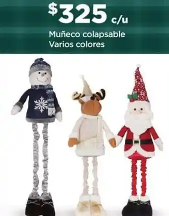 Muñeco Colapsable Varios Colores