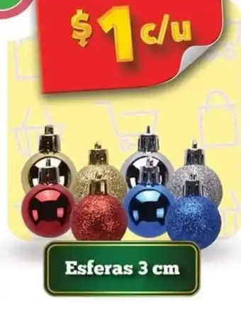 Bodega Aurrerá Esferas 3cm oferta