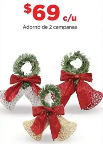 Adorno de 2 Campanas