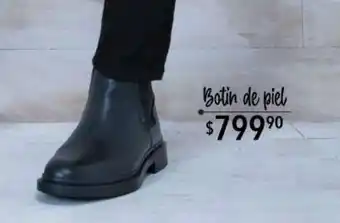 Woolworth Botín de piel oferta