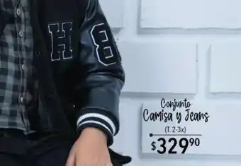 Woolworth Conjunto camisa y jeans oferta