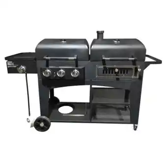 Sam's Club Asador híbrido member's mark de gas y carbón oferta