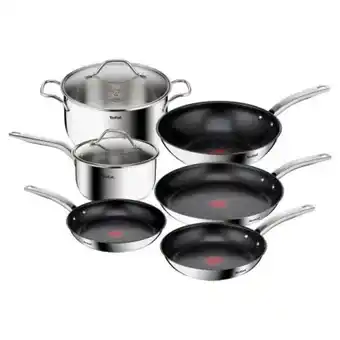 Sam's Club Batería de cocina tefal intuition acero 8 pzas oferta