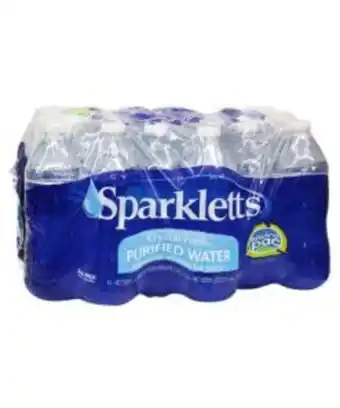 Agua natural sparkletts