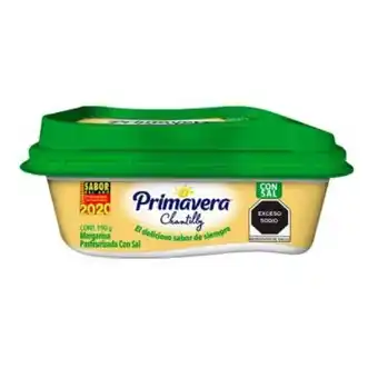 Primavera chantilly margarina 190 gr