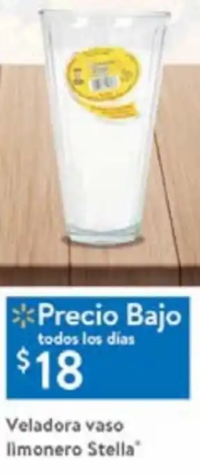 Walmart Veladora Vaso Limonero Stella oferta