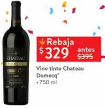 Walmart Vino Tinto Chateau Domecq 750ml oferta