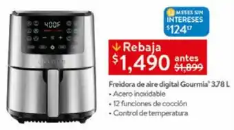 Freidora de Aire Digital Gourmia 3,78L