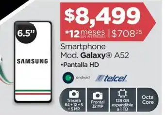 Chedraui Samsung Galaxy A52 oferta