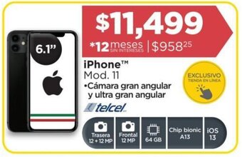 Chedraui iPhone 11 oferta