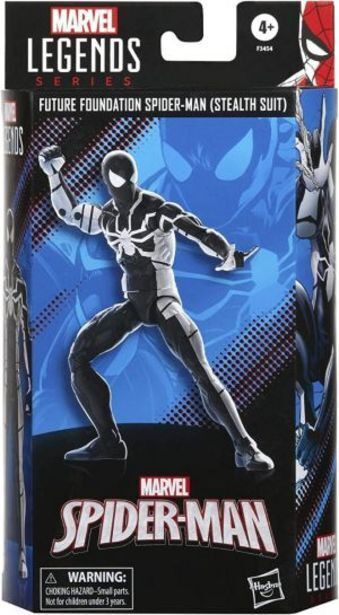 Julio Cepeda Jugueterías Marvel legends series spider-man - figura de spiderman (traje de sigilo) oferta