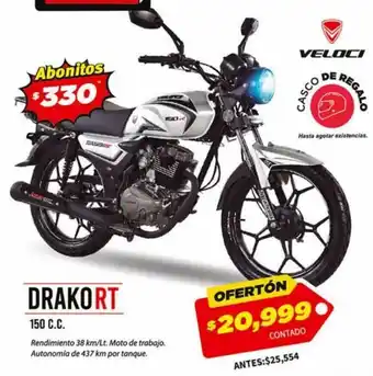 El Bodegón Veloci Drakort 150cc oferta