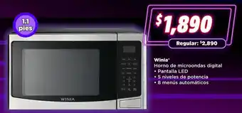 Horno microondas winia