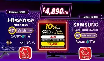 Bodega Aurrerá Smart tv hisense oferta